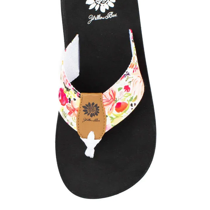Yellow Box Womens Fanya White