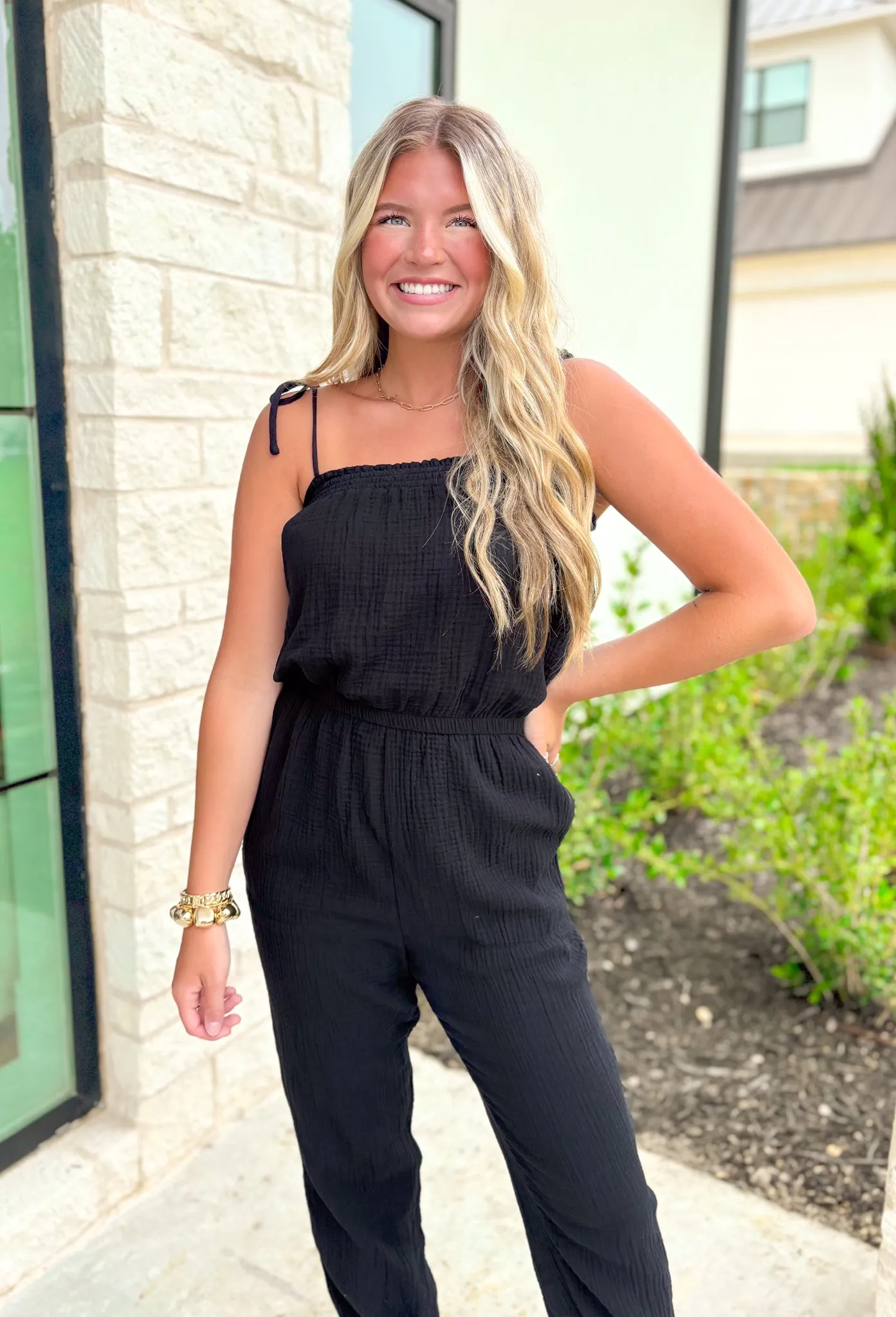 Z SUPPLY Kiara Gauze Jumpsuit