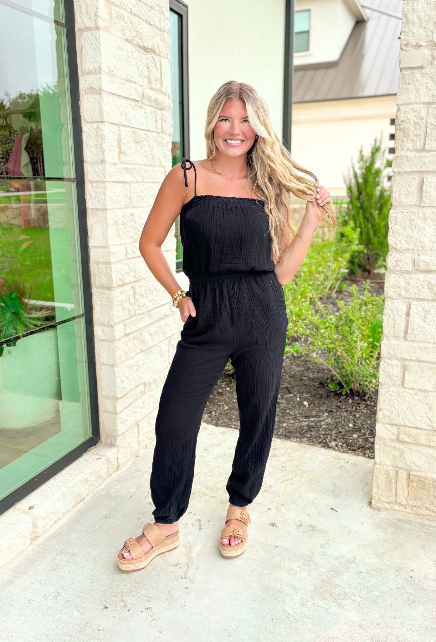 Z SUPPLY Kiara Gauze Jumpsuit