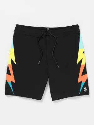 Zapped Liberators 19" Boardshort - Black